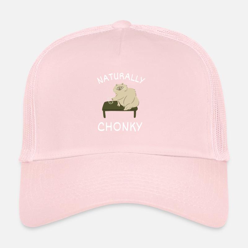 Chonk Cat Obesity Trucker Cap