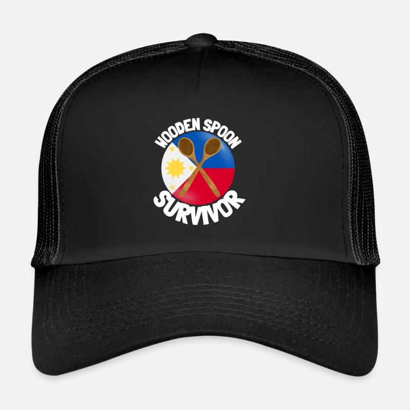 I Survived The Wooden Spoon - Parenting Trucker Cap