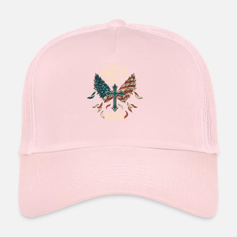 Make America Godly Again Liebe Gottes Glaube Trucker Cap
