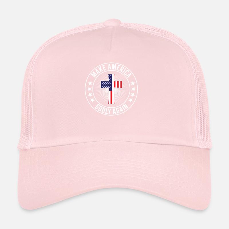 Make America Godly Again Liebe Gottes Glaube Trucker Cap