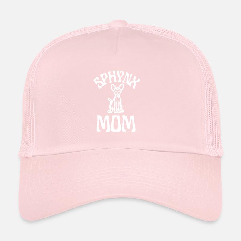 Sphynx Maman Chat Sans Poils Propriétaire de Chat Casquette trucker 