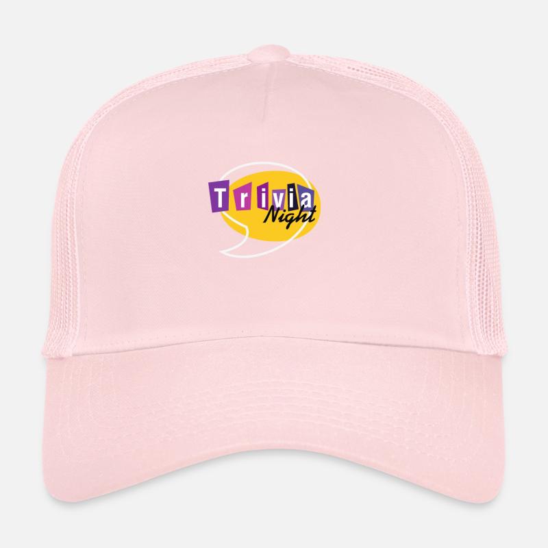 Soirée de jeu L’hôte pose une question Soirée de jeu Casquette trucker 