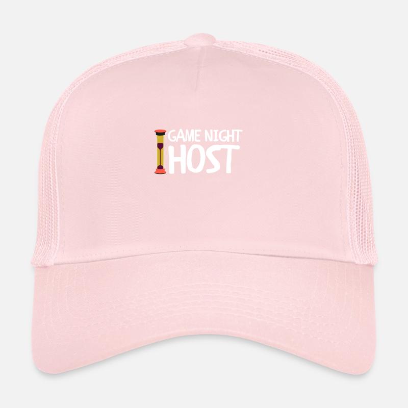Soirée de jeu L’hôte pose une question Soirée de jeu Casquette trucker 