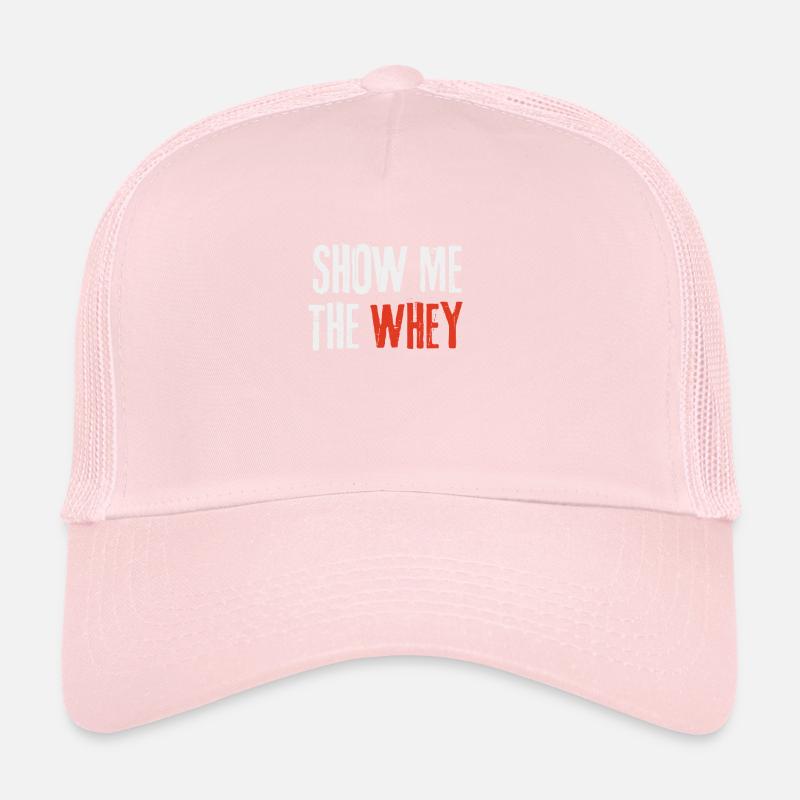 Afficher la poudre de protéine de lactosérum Casquette trucker 
