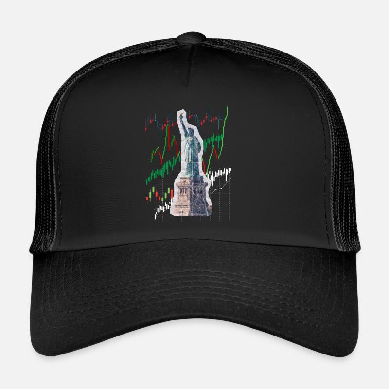 NY Stock Exchange Bull Trucker Cap