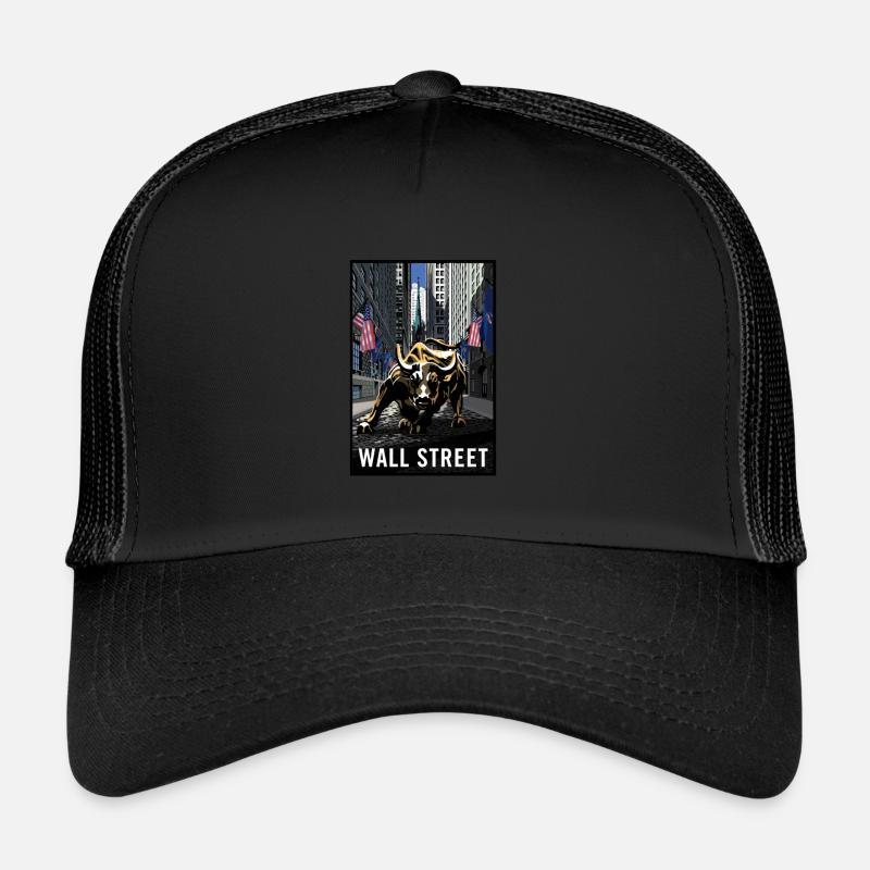 NY Stock Exchange Bull Trucker Cap