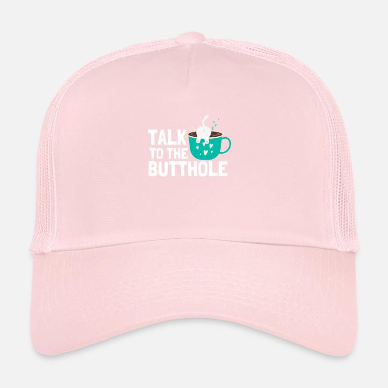 Trou de fesse de chat Casquette trucker 
