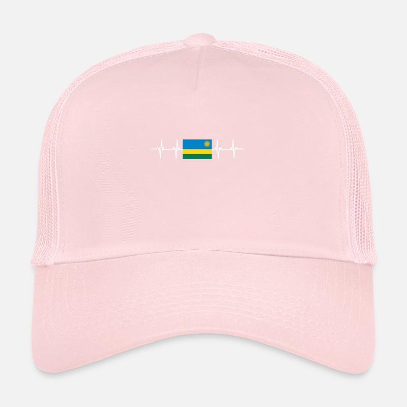 Drapeau africain - Rwanda Casquette trucker 