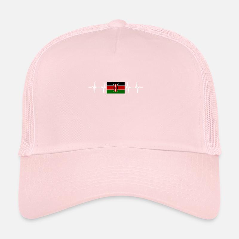 Drapeau africain - Kenya Casquette trucker 
