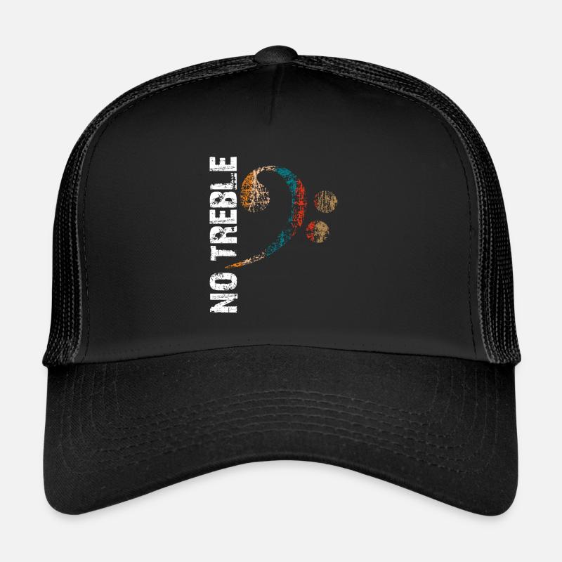 Basses, Pas d’aigus, Tonalités basses, Slapping Lignes de basse Casquette trucker 