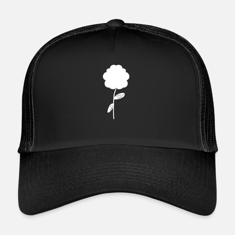 Icône de plante à fleurs Casquette trucker 