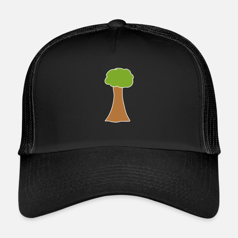 Symbole de l’arbre Nature Vert Casquette trucker 