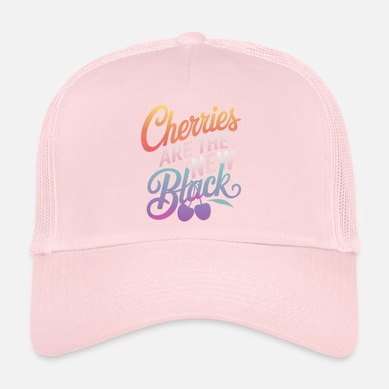 Kirsche Kirschen Früchte Essen Trucker Cap