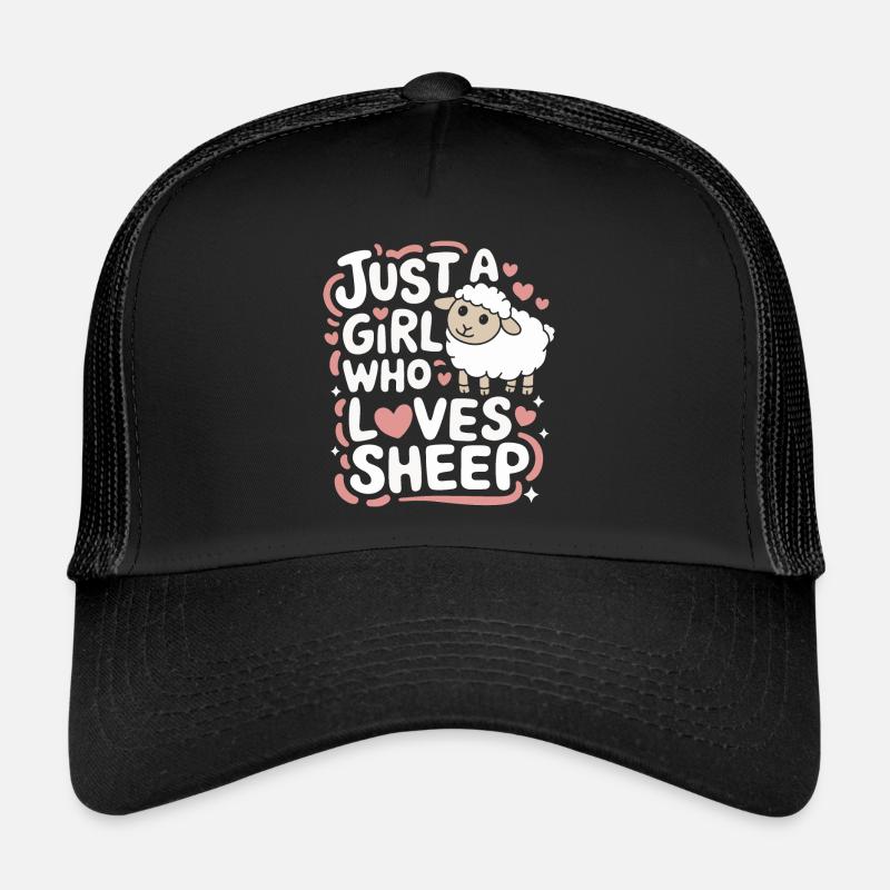 Sheep Sheep Farmer Lamb Farmer Trucker Cap