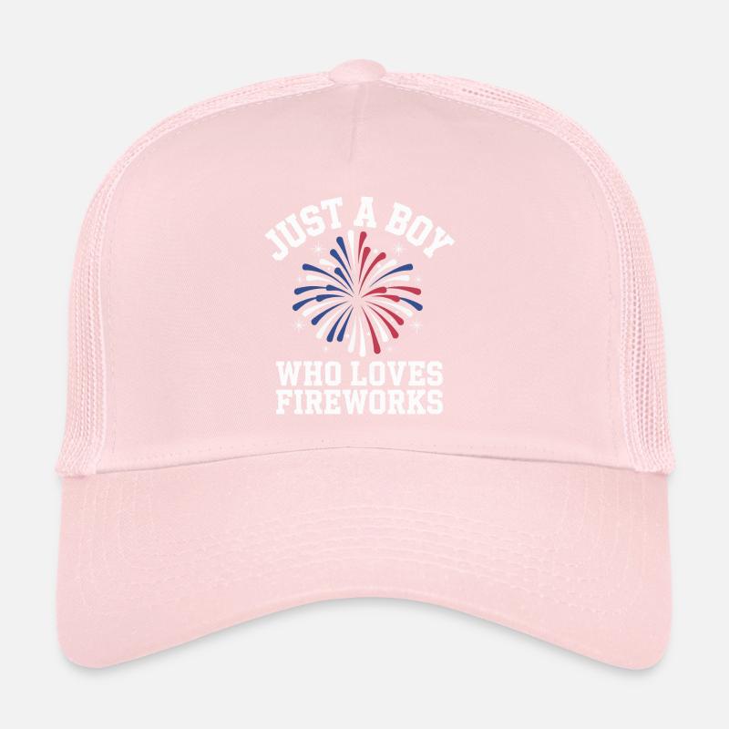 Pyrotechnics Fireworks Pyrotechnics Trucker Cap