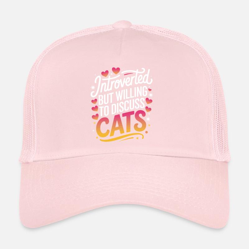 Introvert, antisocial, introvert Trucker Cap