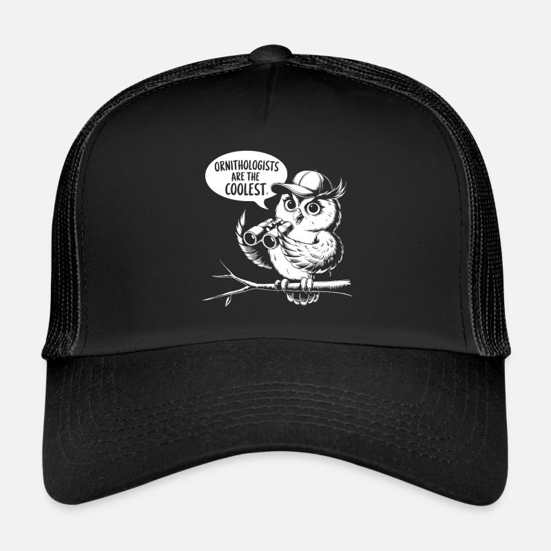 Ornithologen sind die Coolsten lustige Eule Trucker Cap