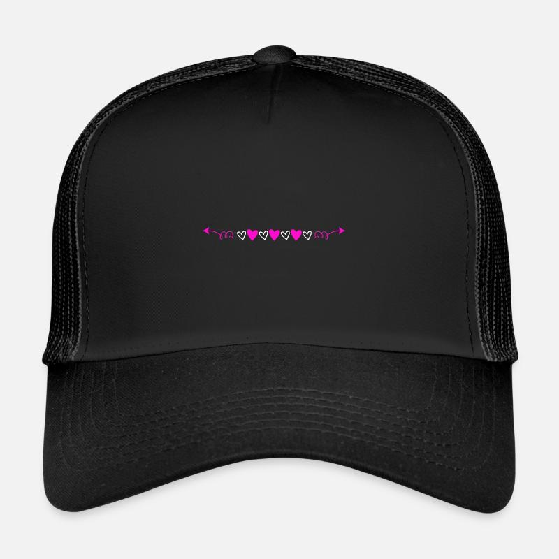 heart stroke Trucker Cap