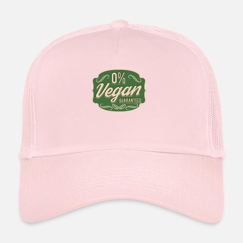 Funny BBQ Party BBQ BBQ 0% Vegan Gift Trucker Cap