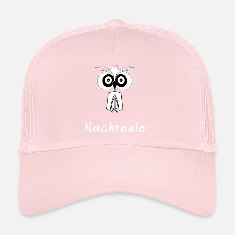 Nachteule lustig coole farben Trucker Cap