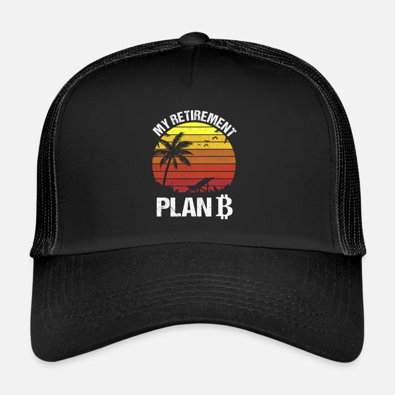 Mein Altersvorsorgeplan Bitcoin Trucker Cap