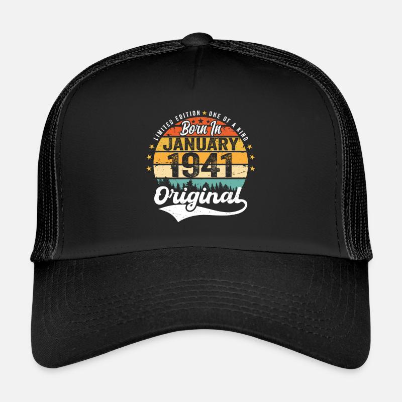 Les Legends sont nés en janvier 1941 Casquette trucker 