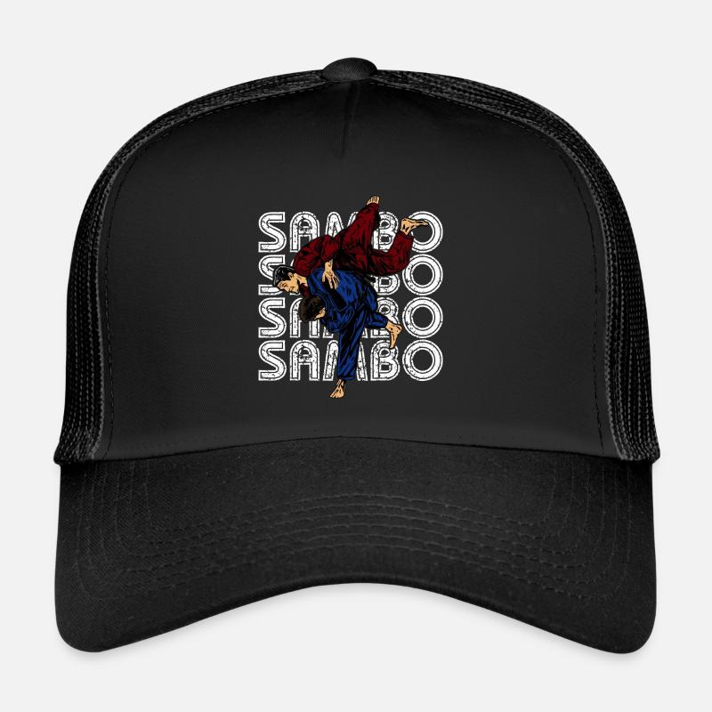 Sambo Selbstverteidigung UdSSR Kampfkunst Trucker Cap