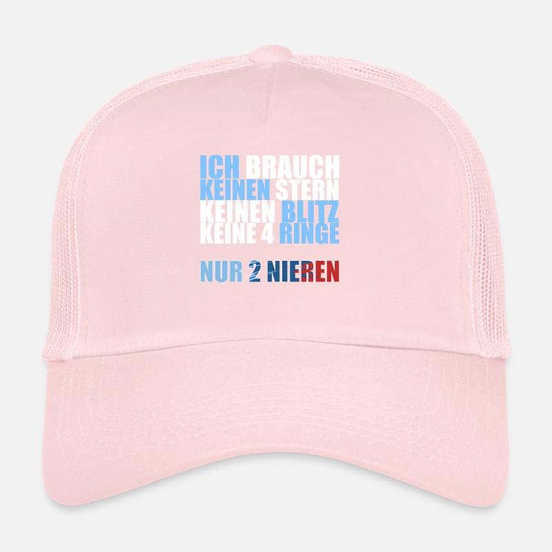 Bimmer Spruch Nieren Ringe Stern Geschenk Trucker Cap