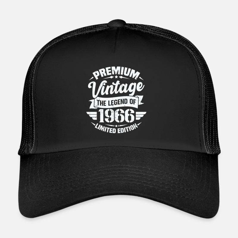 Vintage 1966 Édition Limitée Casquette trucker 