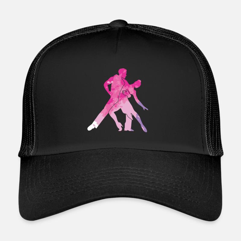 Salsa Tanzen Tanzen Paar Geburtstag Rosa Geschenk Trucker Cap