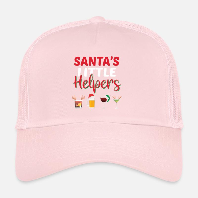 Noël du groupe des aides du Père Noël Casquette trucker 