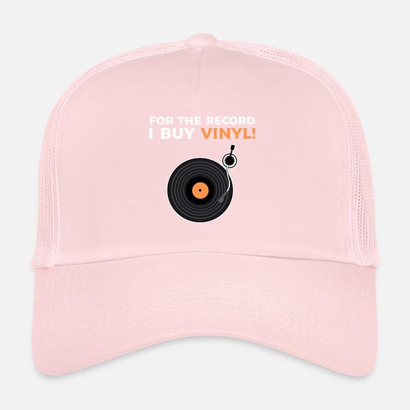 Vinyle Disques De disques Collectionneur de disques Casquette trucker 
