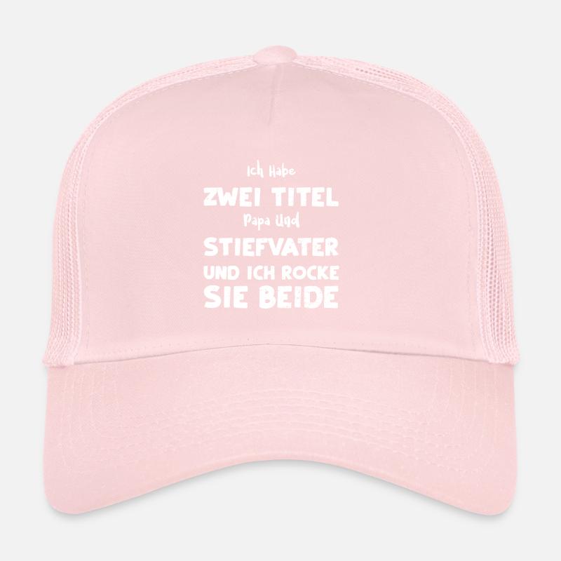 Ich Habe Zwei Titel Papa Und Sti... Trucker Cap