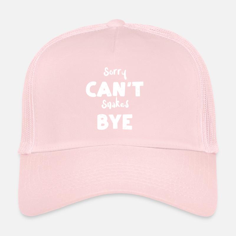 Désolé ne peut pas serpents bye - Serpent Casquette trucker 