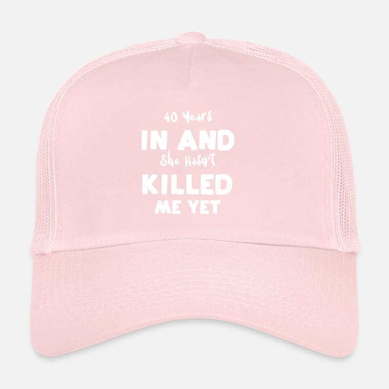 40 ans et elle n’a pas tué... Casquette trucker 