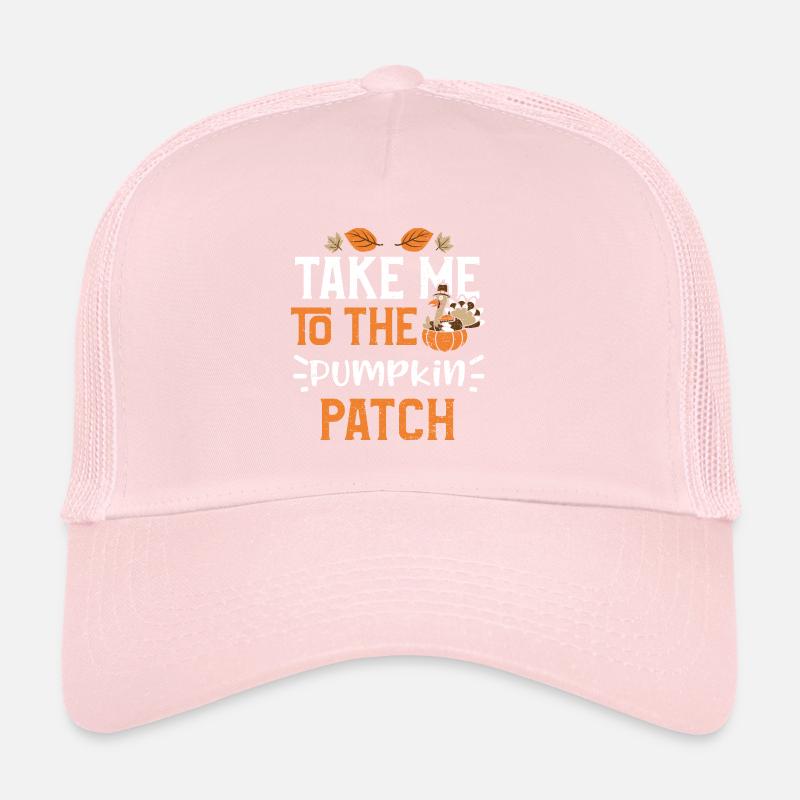Emmenez-moi au patch de citrouille Casquette trucker 