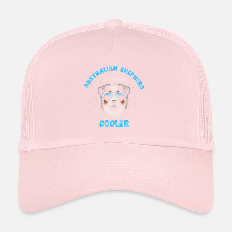 Aussie - comme un chien normal mais turquoise plus cool Casquette trucker 