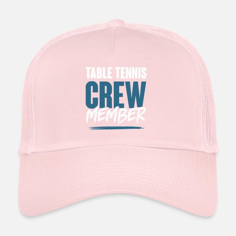 Table Tennis Crew Trucker Cap