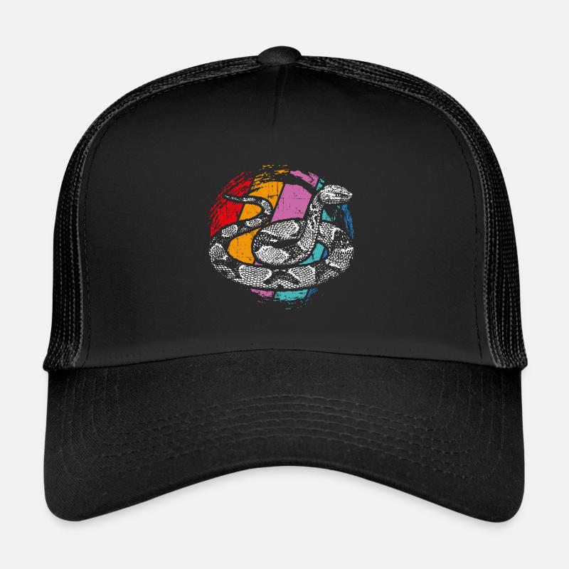 Reptil Schlange Trucker Cap