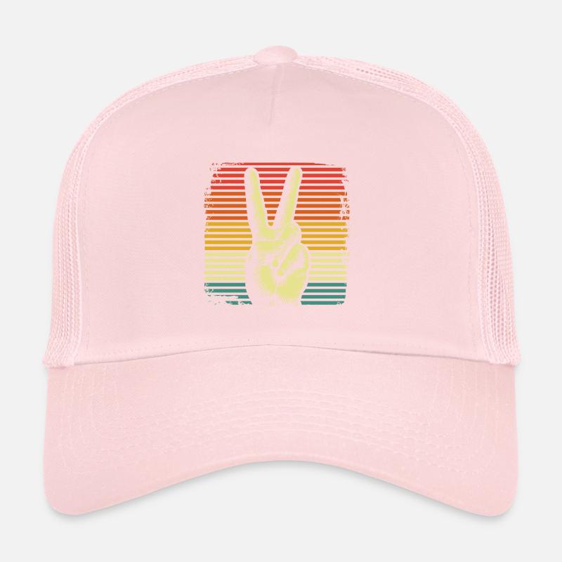 Paix dans le monde Casquette trucker 