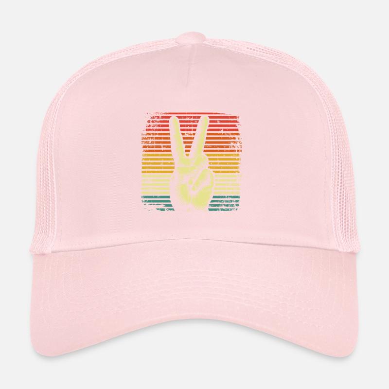 Peace Peace Movement Trucker Cap