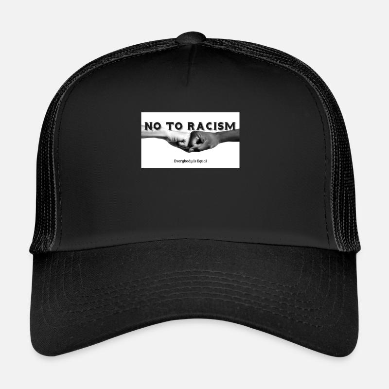 Non au racisme Casquette trucker 