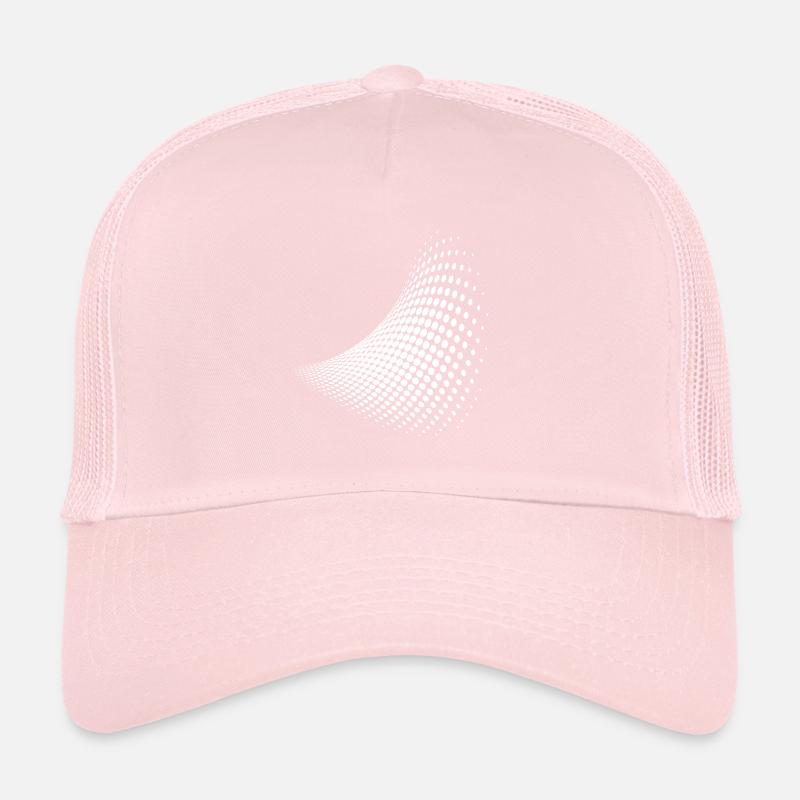 Cadeau de géométrie de formes d'illusion d'optique Casquette trucker 