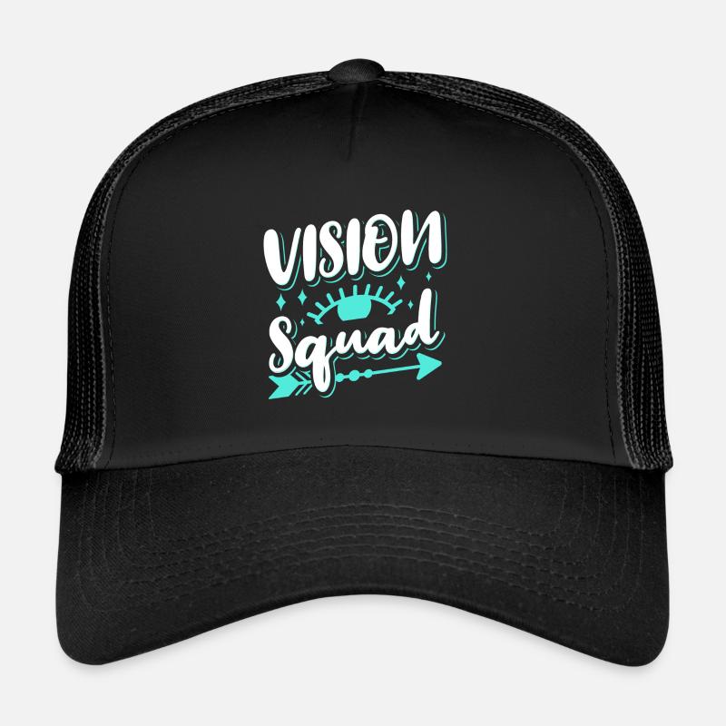 Eye Doctor Eyeglasses Optometrist Vision Squad Casquette trucker 