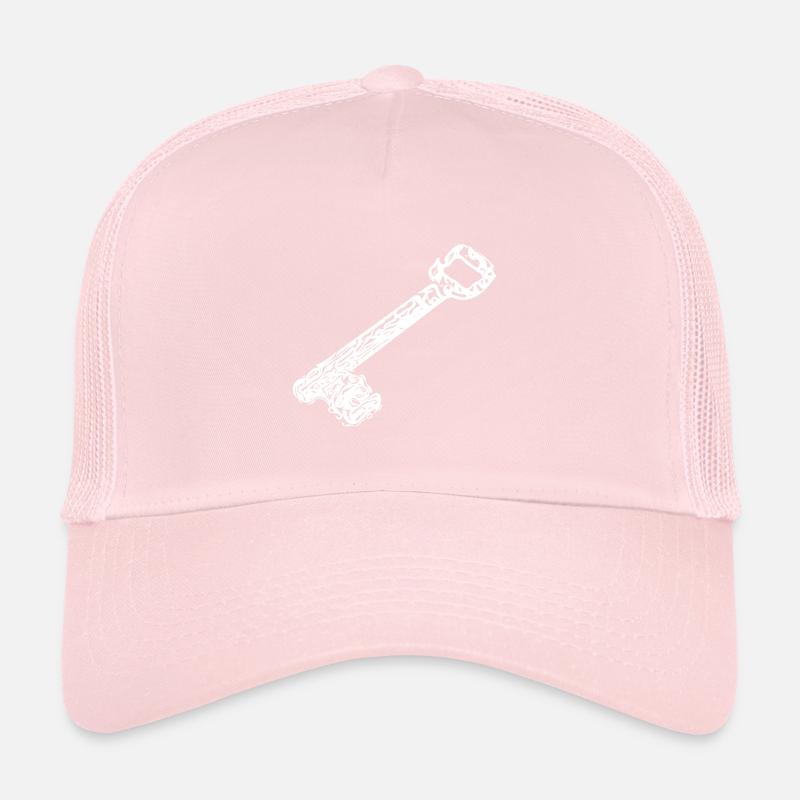 Anciennes clés de maison rustiques rouillées vintage Casquette trucker 