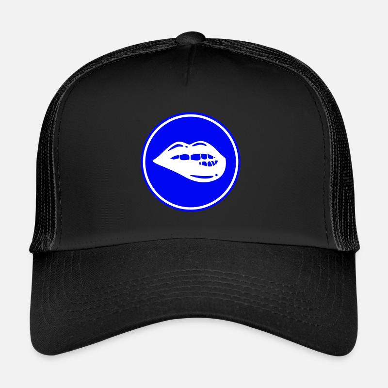 Symbole de lèvre Casquette trucker 