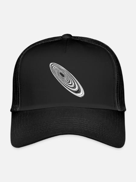 Elliptical Orbits Grunge Orbits - Trucker Cap - black/black - Front