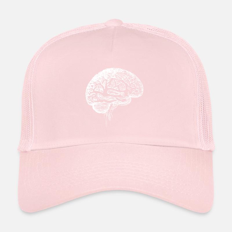 Medical Anatomical Brain Nerve Tissue Trucker Cap