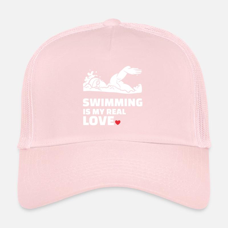 J’adore nager Casquette trucker 