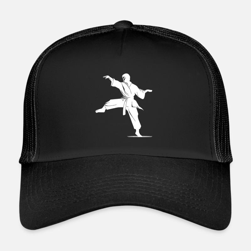 Karaté, arts martiaux, Karaté combattants, compétition Casquette trucker 